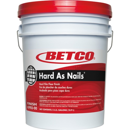 Betco Corporation  Floor Finish, Dries Clear, 5 Gallon Pail, White