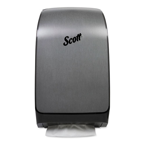 MOD* SCOTTFOLD* TOWEL DISPENSER, 10.6 X 5.48 X 18.79, BRUSHED METALLIC