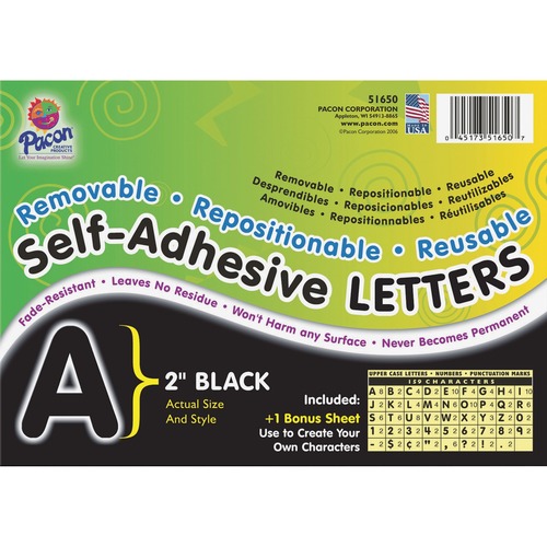 LETTERS,SLFADHS,2",BK,159PC