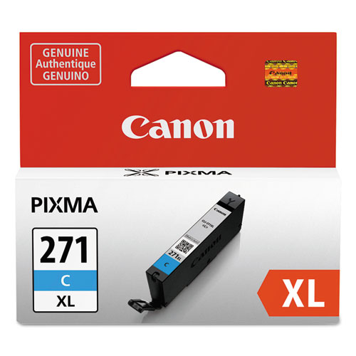 Canon 0337C001AA (CLI-271XL) Cyan OEM Ink Cartridge