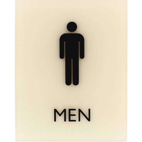 SIGN,8.5X6.75,ADA,MEN,BG