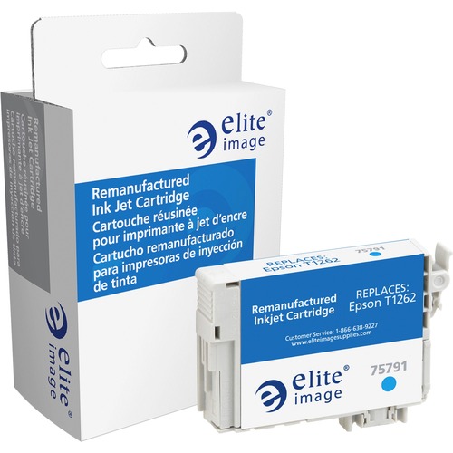 Elite Image  Remanufactured Ink Cartridge, T126220, Cyan