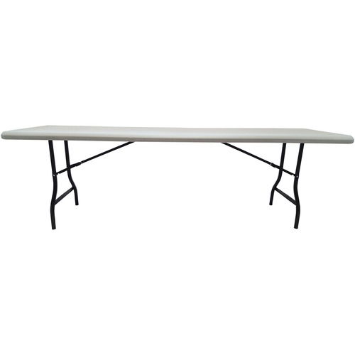 INDESTRUCTABLES TOO 1200 SERIES FOLDING TABLE, 96W X 30D X 29H, PLATINUM